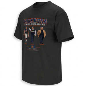 MIKE DITKA PLAYER COACH LEGEND SHIRT – Chicago Bears 1939–2026 Memorial