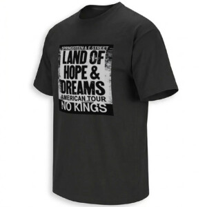 NO KINGS SHIRT – Bruce Springsteen Land of Hope & Dreams 2026 Tour Tee F