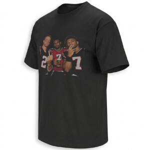 ATLANTA FALCONS TRIO SHIRT – Matt Ryan, Michael Vick & Bijan Robinson Smoking Meme Tee
