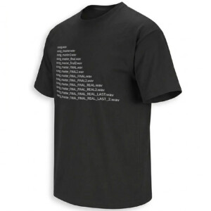SONG MASTER FINAL SHIRT – Music Producer File Naming Meme Tee