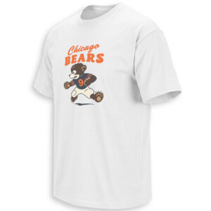 CHICAGO BEARS MASCOT SHIRT – Retro Running Bear Football Tee W