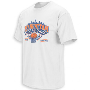 MANHATTAN MADNESS SHIRT – 2026 Sixth Borough Bronx Basketball Tee 1