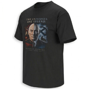 TWO UNIVERSES ONE LEGEND SHIRT – Patrick Stewart Picard & Professor X