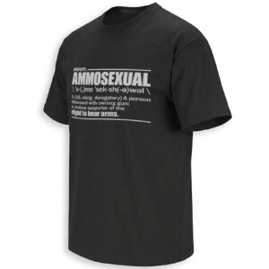 AMMOSEXUAL SHIRT – Dictionary Definition Gun Rights Satire Tee