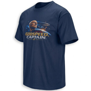 GODSPEED CAPTAIN SHIRT – Patrick Stewart Star Trek Farewell N