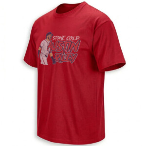 05 STONE COLD AUSTIN RILEY SHIRT – Atlanta Braves Playoff Hero Tee R