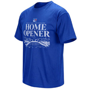 2026 27 RANGERS HOME OPENER SHIRT – Madison Square Garden Opening Night Tee