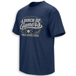 A BUNCH OF GAMERS SHIRT – Milwaukee Brewers 2026 World Series Vintage Tee