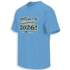 PARTY LIKE IT'S 2026 SHIRT – Milwaukee Brewers 44 Year World Series Return Tee