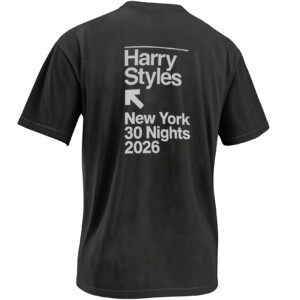 TOGETHER TOGETHER SHIRT – Harry Styles NYC 2026 Arrow Back Print Tee B