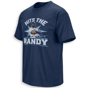 HITS THE RANDY SHIRT – Randy Arozarena Rays ALCS Pose Tee
