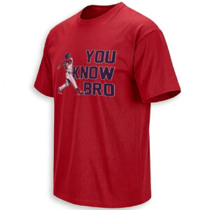 YOU KNOW BRO SHIRT – José Ramírez Cleveland Guardians Home Run Swing