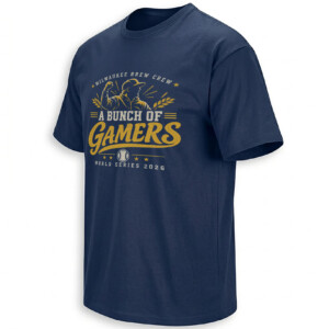 A BUNCH OF GAMERS SHIRT – Brewers 2026 World Series Fist Pump Tee