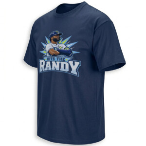 HITS THE RANDY SHIRT – Randy Arozarena Rays Starburst Pose Tee