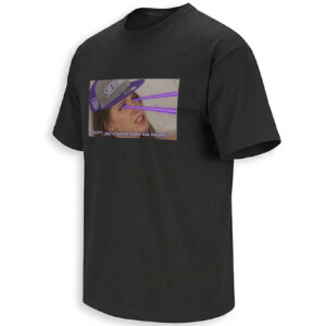 OH F YOU'RE GUNNA MAKE ME BEAM SHIRT – Riley Reid Sacramento Kings Laser Eyes Meme Tee