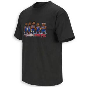 THE BIG PHIVE SHIRT – PHILADELPHIA 76ERS 2026–27 FIVE STAR CARTOON LINEUP TEE B