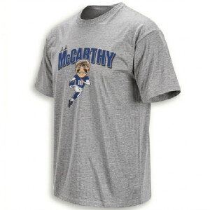 J.J. MCCARTHY CARICATURE SHIRT – New York Giants 2026 QB1 Cartoon Football Tee