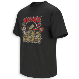 VEGAS GOLDEN KNIGHTS ROCK SHIRT – Chance KISS Style Mascot Tee