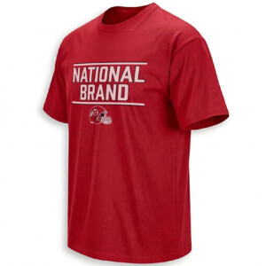 NATIONAL BRAND SHIRT – Utah Utes Football Red Helmet Graphic