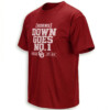 HORNS DOWN GOES NO. 1 SHIRT – Oklahoma Sooners 27 24 Texas Upset Tee