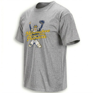 MILWAUKEE WINS THE PENNANT SHIRT – William Contreras 2026 NLCS Celebration Tee G