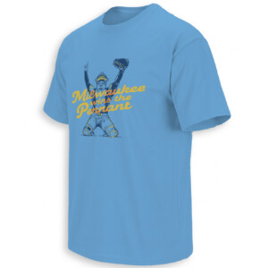 MILWAUKEE WINS THE PENNANT SHIRT – William Contreras 2026 NLCS Celebration Tee LB