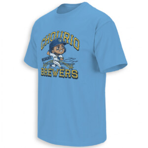 JACKSON CHOURIO SHIRT – Milwaukee Brewers Chibi Bridge Tee