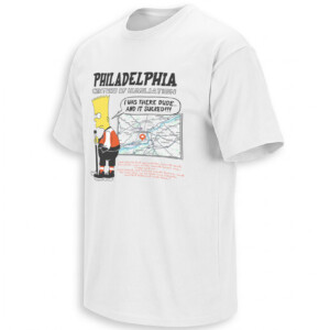 PHILADELPHIA CENTURY OF HUMILIATION SHIRT – Bart Simpson Flyers Bootleg Meme Tee