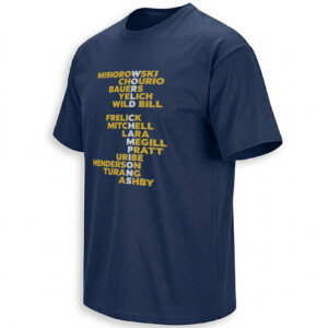 BREWERS 2026 WORLD CHAMPIONS SHIRT – Player Names Word Art N
