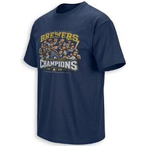 BREWERS NATIONAL LEAGUE CHAMPIONS SHIRT – 2026 World Series Team Collage Tee