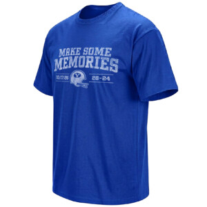 MAKE SOME MEMORIES SHIRT – BYU Cougars 28 24 Notre Dame Upset Tee