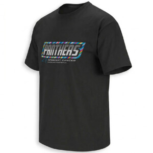 PANTHERS INTERCEPT CANCER SHIRT – Carolina 2026 Crucial Catch Multicolor Tee
