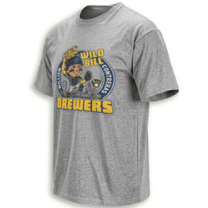 WILD BILL CONTRERAS SHIRT – Brewers Catcher Skyline Cartoon Tee