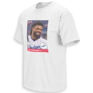 TEOSCAR HERNÁNDEZ SHIRT – Dodgers Back in the 80s Donruss Retro Mullet Baseball Card Tee