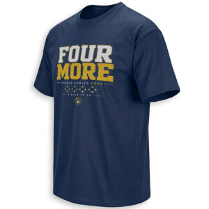 FOUR MORE SHIRT – Milwaukee Brewers 2026 World Series 4 Wins To Go Tee