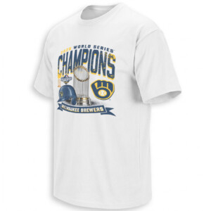 BREWERS 2026 WORLD SERIES CHAMPIONS SHIRT – Trophy & Batting Helmet