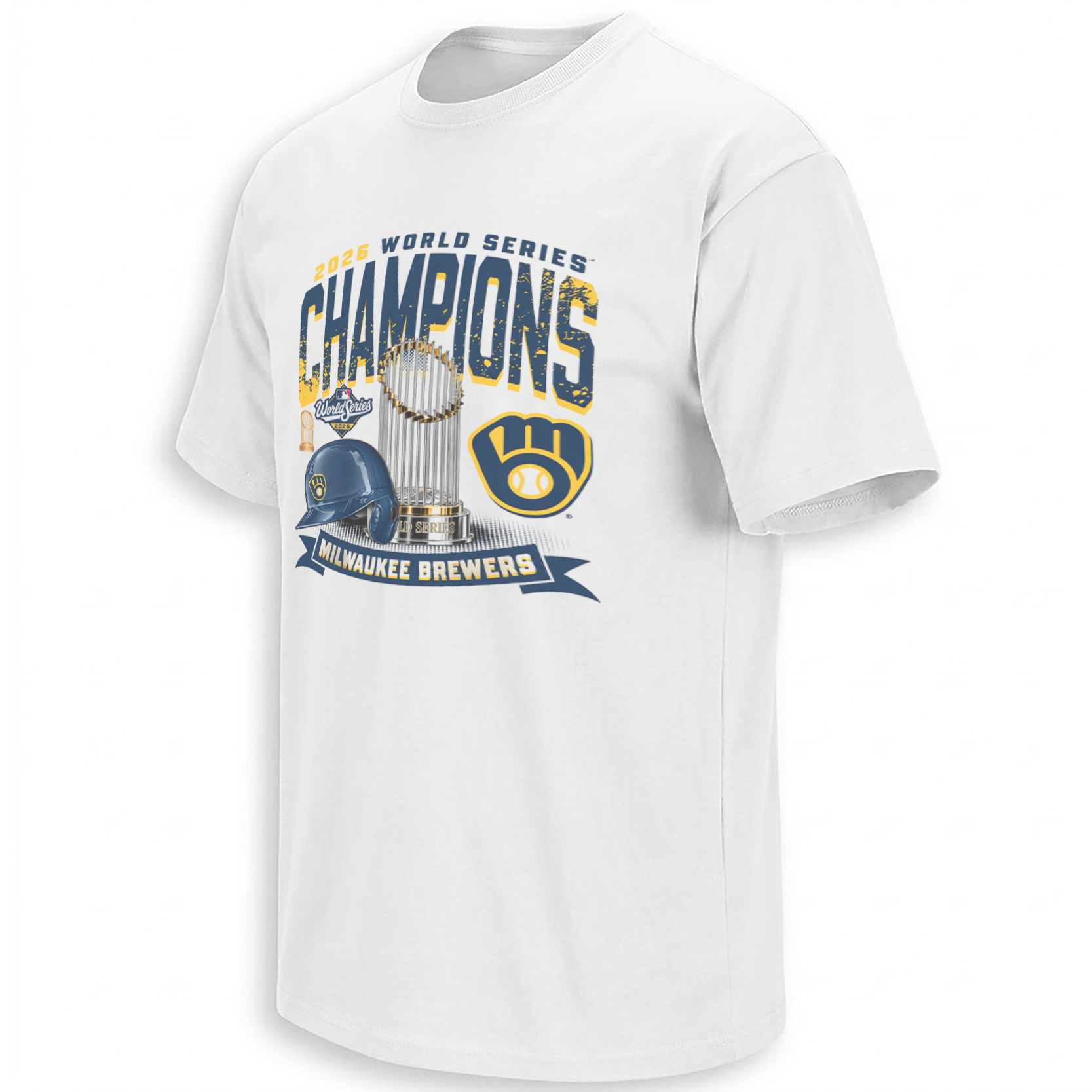 BREWERS 2026 WORLD SERIES CHAMPIONS SHIRT – Trophy & Batting Helmet BREWERS 2026 WORLD SERIES CHAMPIONS SHIRT – Trophy & Batting Helmet