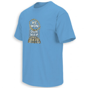 WE WON OUR WAY BREWERS SHIRT – 2026 World Series Trophy
