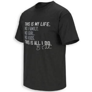 THIS IS MY LIFE SHIRT – Sean Burke No Family No Girl No Kids 2026 White Sox Quote Tee