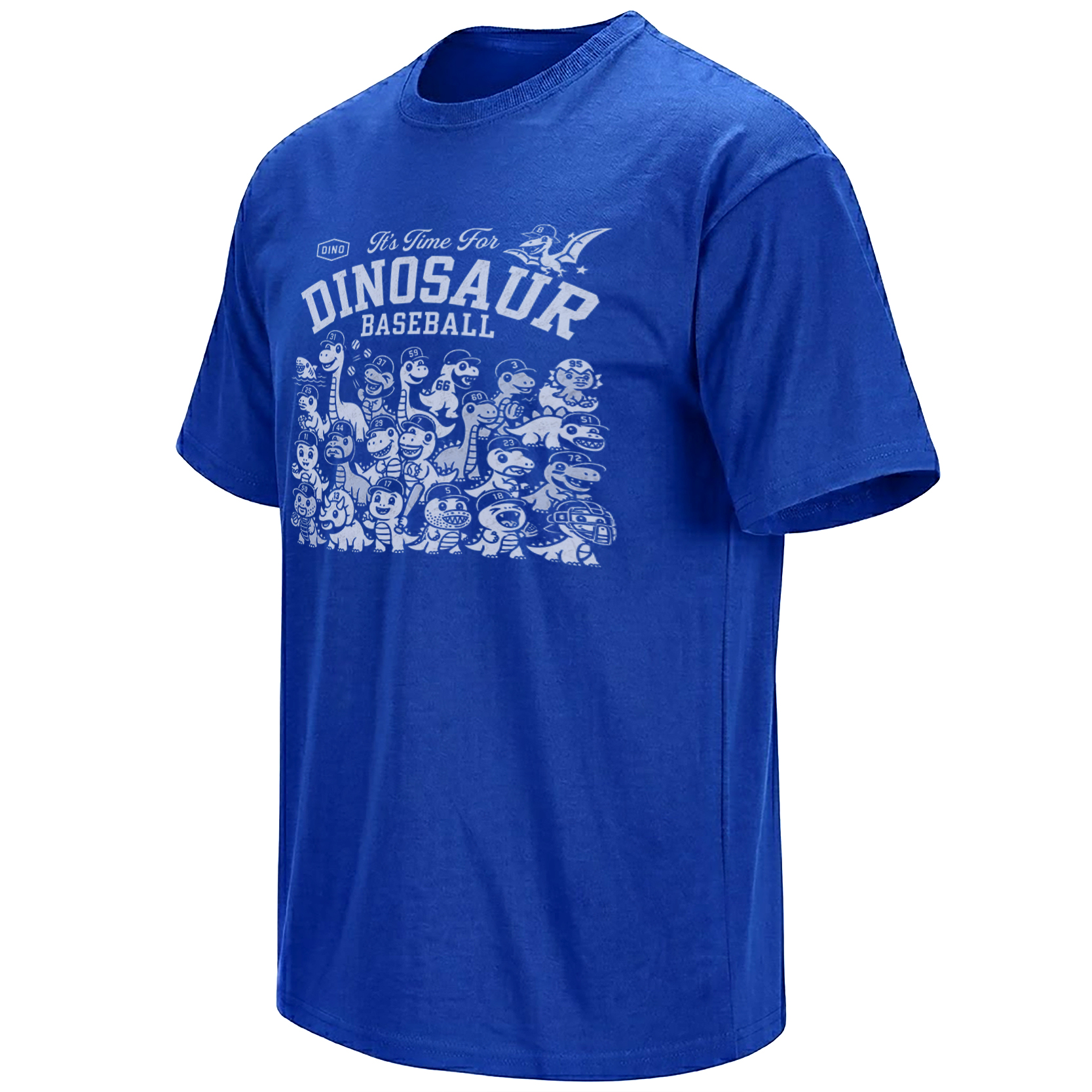 IT'S TIME FOR DINOSAUR BASEBALL SHIRT – Dodgers 2026 Dino Roster Cartoon Tee IT'S TIME FOR DINOSAUR BASEBALL SHIRT – Dodgers 2026 Dino Roster Cartoon Tee