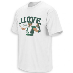 J.LOVE SHIRT – Jordan Love #10 Packers Come Get Some Pose Tee W