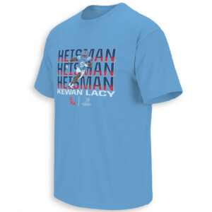 KEWAN LACY HEISMAN HOPEFUL SHIRT – Ole Miss #5 Powder Blue Tee