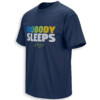 NOBODY SLEEPS SHIRT – Kevin Cash Tampa Bay Rays 2026 ALDS Clubhouse Celebration