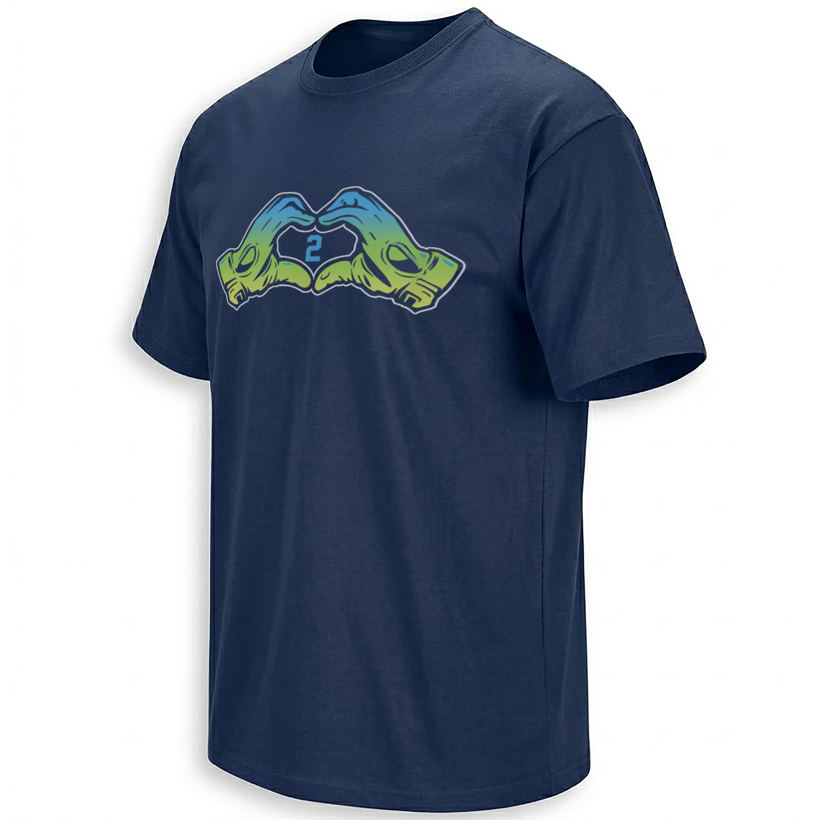 YANDY DIAZ HEART HANDS SHIRT – Tampa Bay Rays #2 Celebration Tee YANDY DIAZ HEART HANDS SHIRT – Tampa Bay Rays #2 Celebration Tee