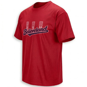 BELIEVELAND SHIRT – Cleveland Guardians Progressive Field Lights Tee