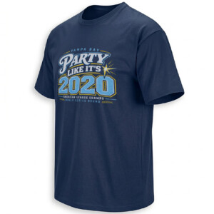 PARTY LIKE IT'S 2020 SHIRT – Tampa Bay Rays AL Champs World Series Bound Tee