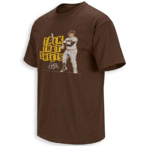 TALK THAT SHEETS SHIRT – Gavin Sheets Padres Wild Card Homer Tee