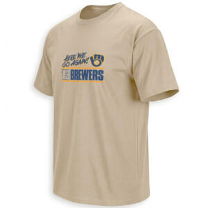 HERE WE GO AGAIN SHIRT – 1983 Milwaukee Brewers Retro Tee