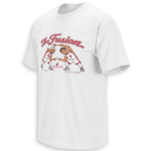THE FUSION SHIRT – Giannis Antetokounmpo & Bam Adebayo Miami Heat Tee