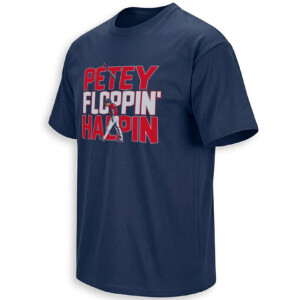 PETEY FLOPPIN' HALPIN SHIRT – Guardians 2026 ALCS Bat Flip Tee
